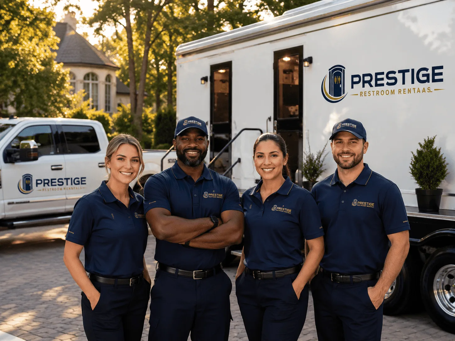 Trusted Luxury Portable Restrooms company in Sperry, IA